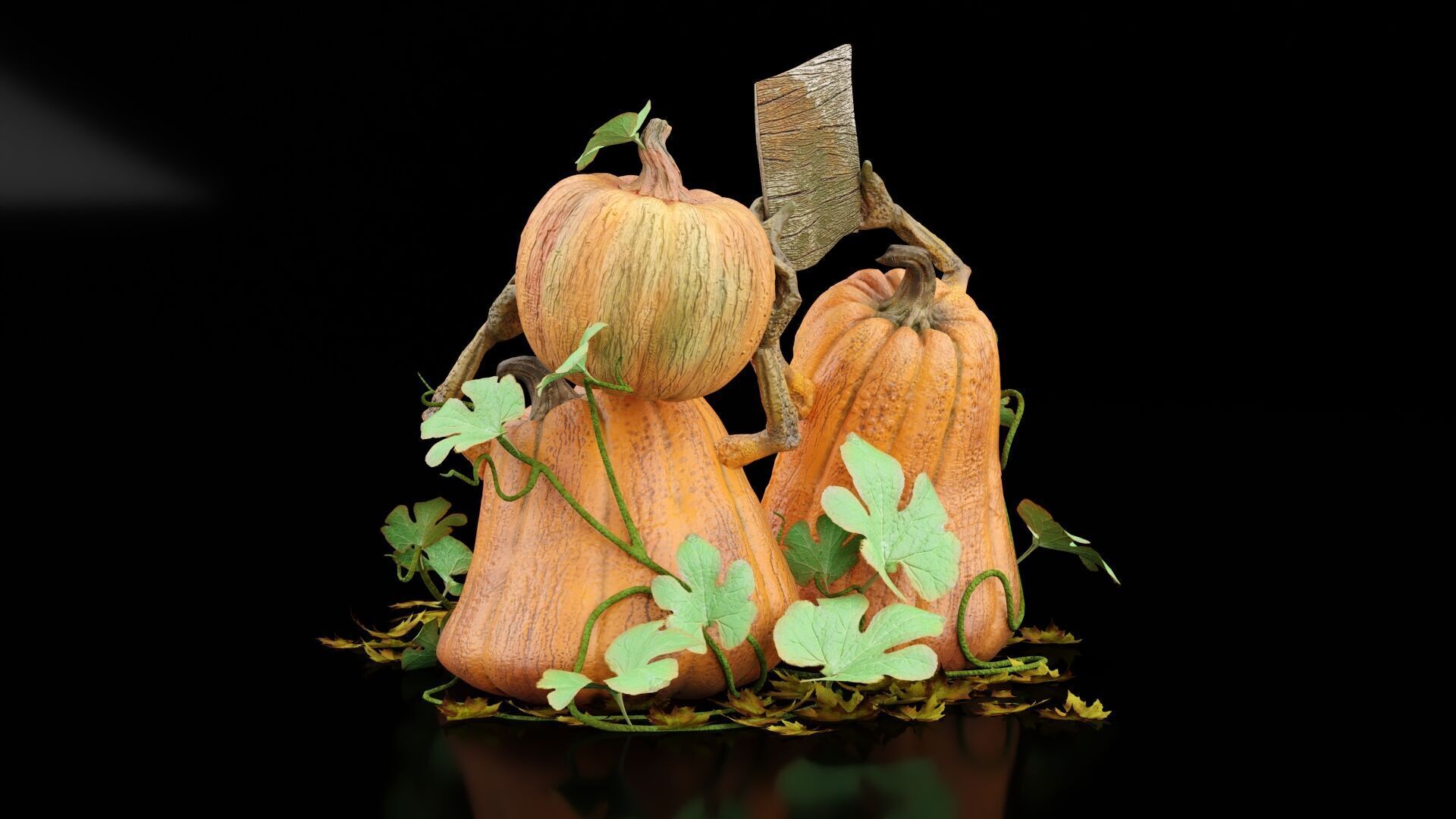 Halloween Party 3D model_6