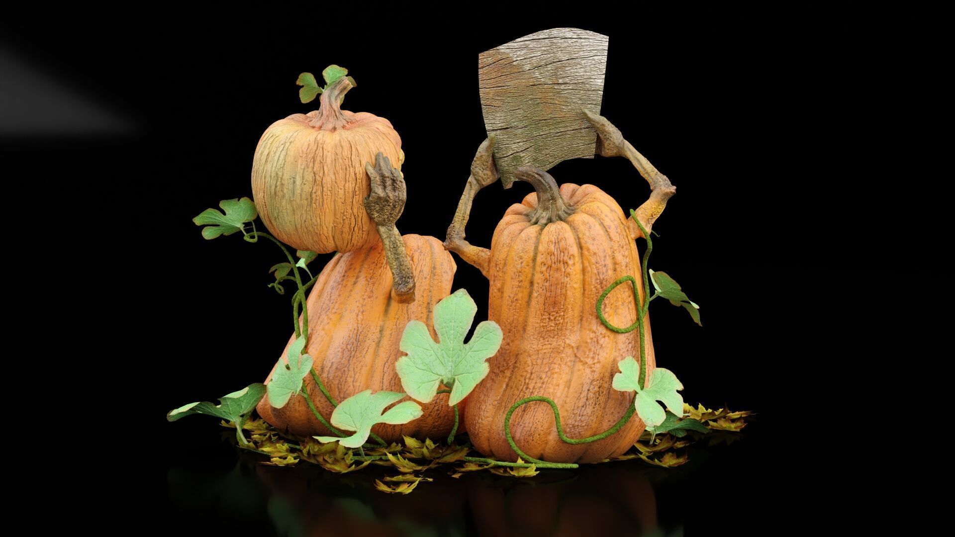 Halloween Party 3D model_5