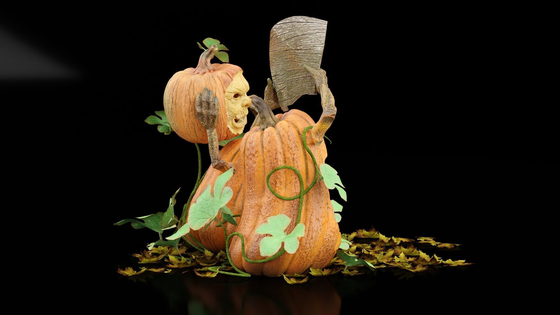 Halloween Party 3D model_4