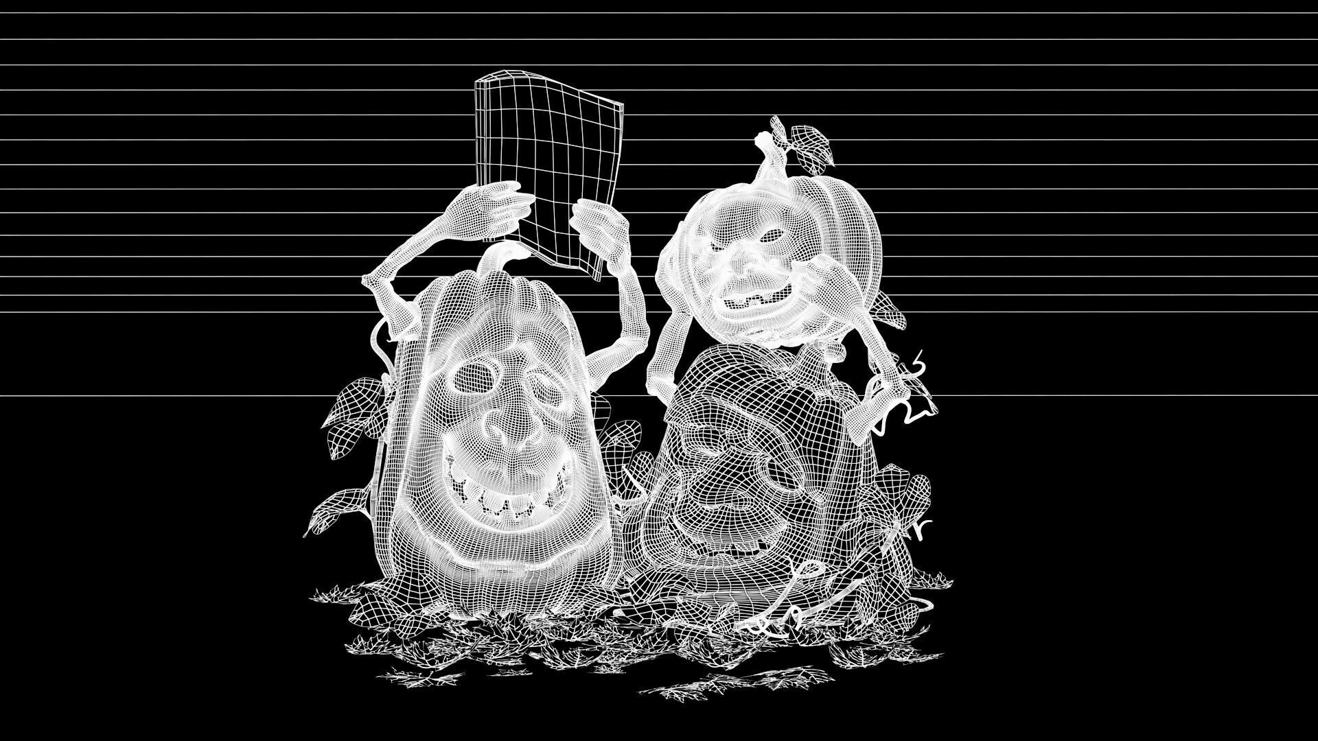 Halloween Party 3D model_9