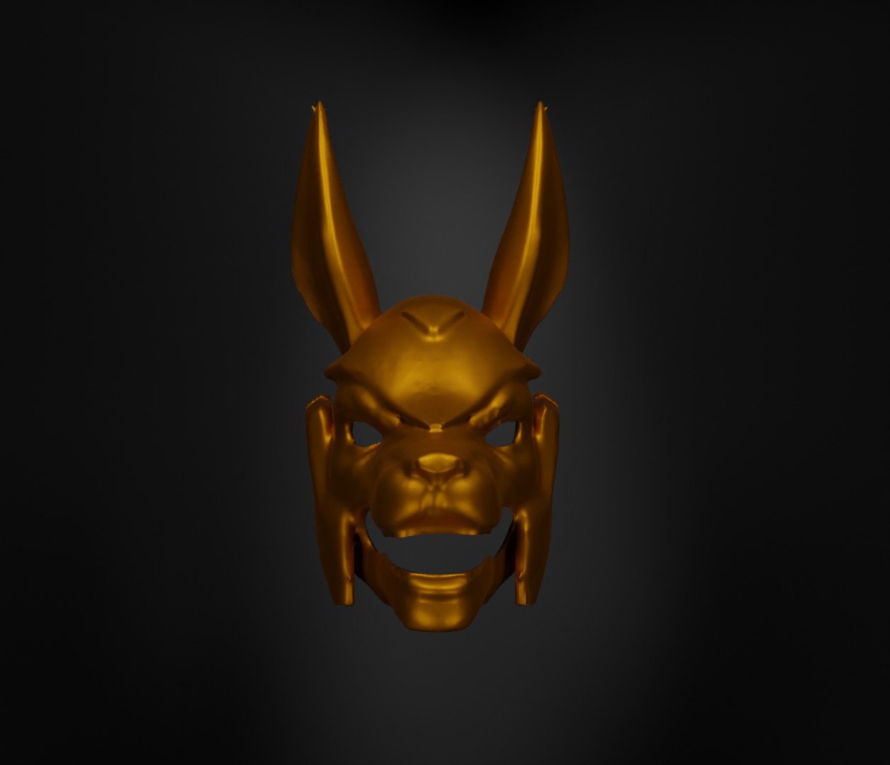 League of Legends Nasus Face Helmet Face Mask - Nasus Mask 3D print model_45