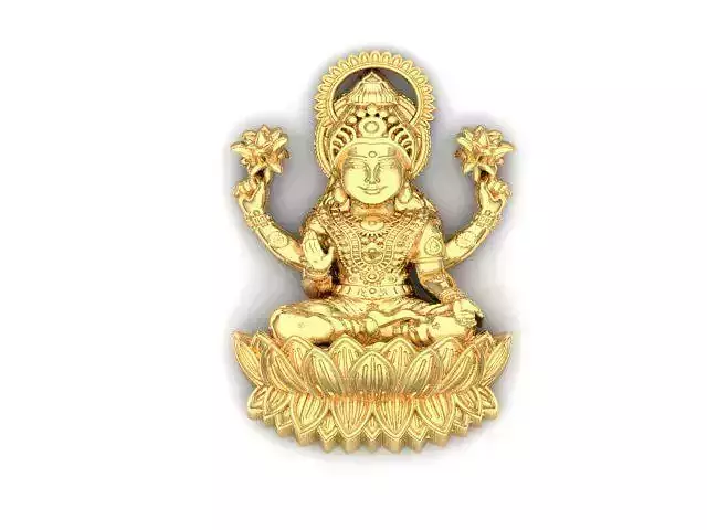 Laxmi ji pendant