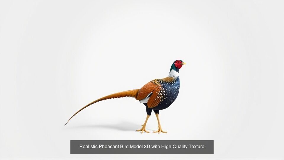 Wild Birds  set of 14  models 3D Model Collection_9