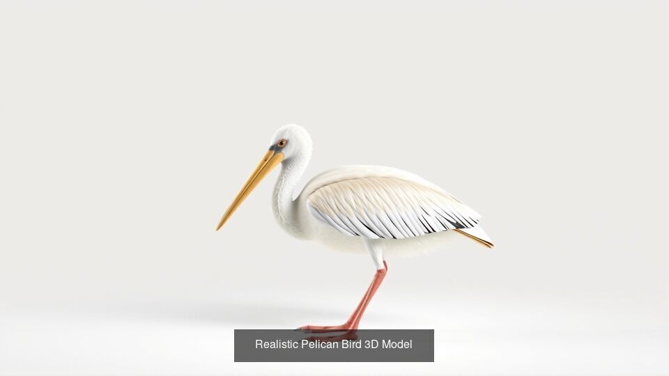 Wild Birds  set of 14  models 3D Model Collection_10