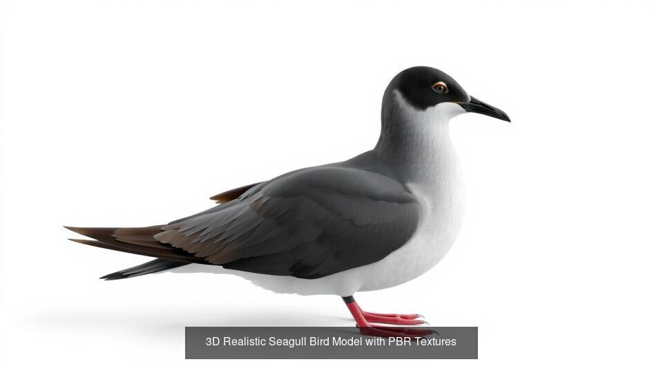 Wild Birds  set of 14  models 3D Model Collection_14