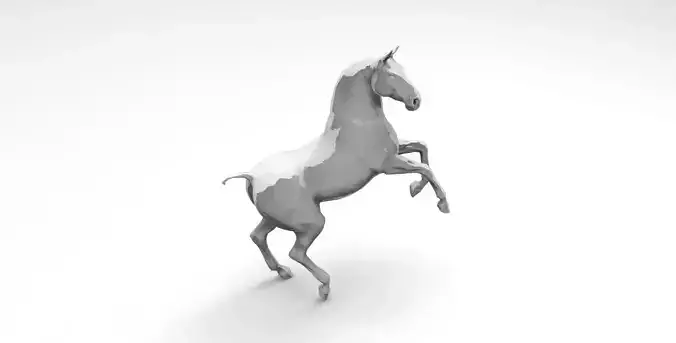 horse sculpture 3D model