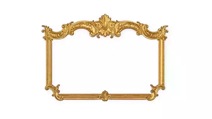 Plaster decorative frame ornament 30