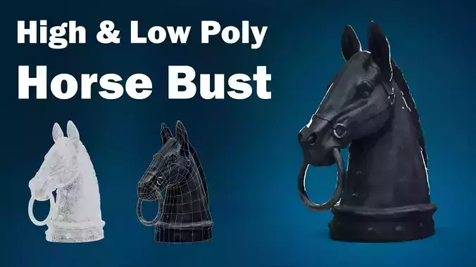 Horse Bust
