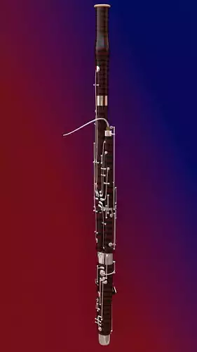 Fagott  Bassoon 3D model