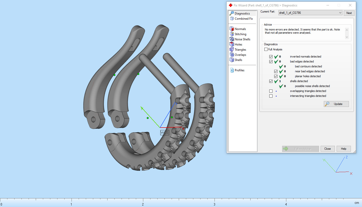 Simple nice earring model 786 3D print model_5