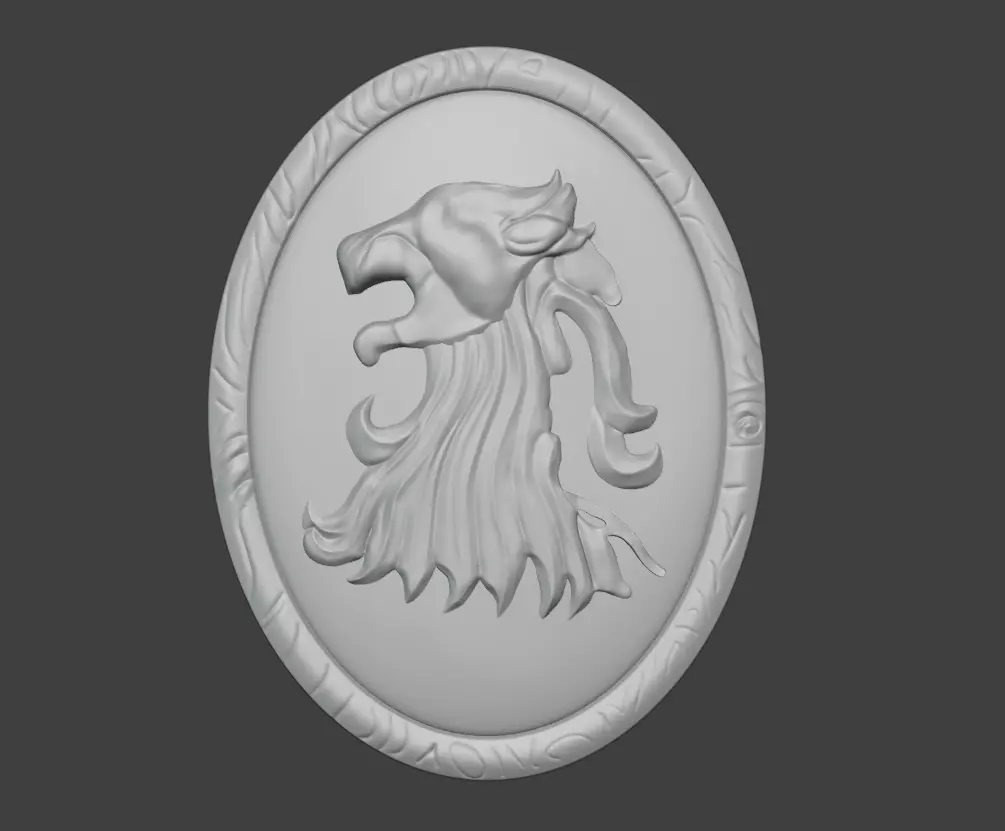 Cersei Necklace - Game of Thrones Print 3D print model_0