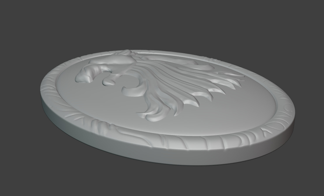 Cersei Necklace - Game of Thrones Print 3D print model_6