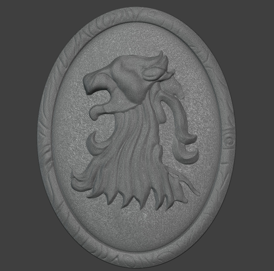 Cersei Necklace - Game of Thrones Print 3D print model_4