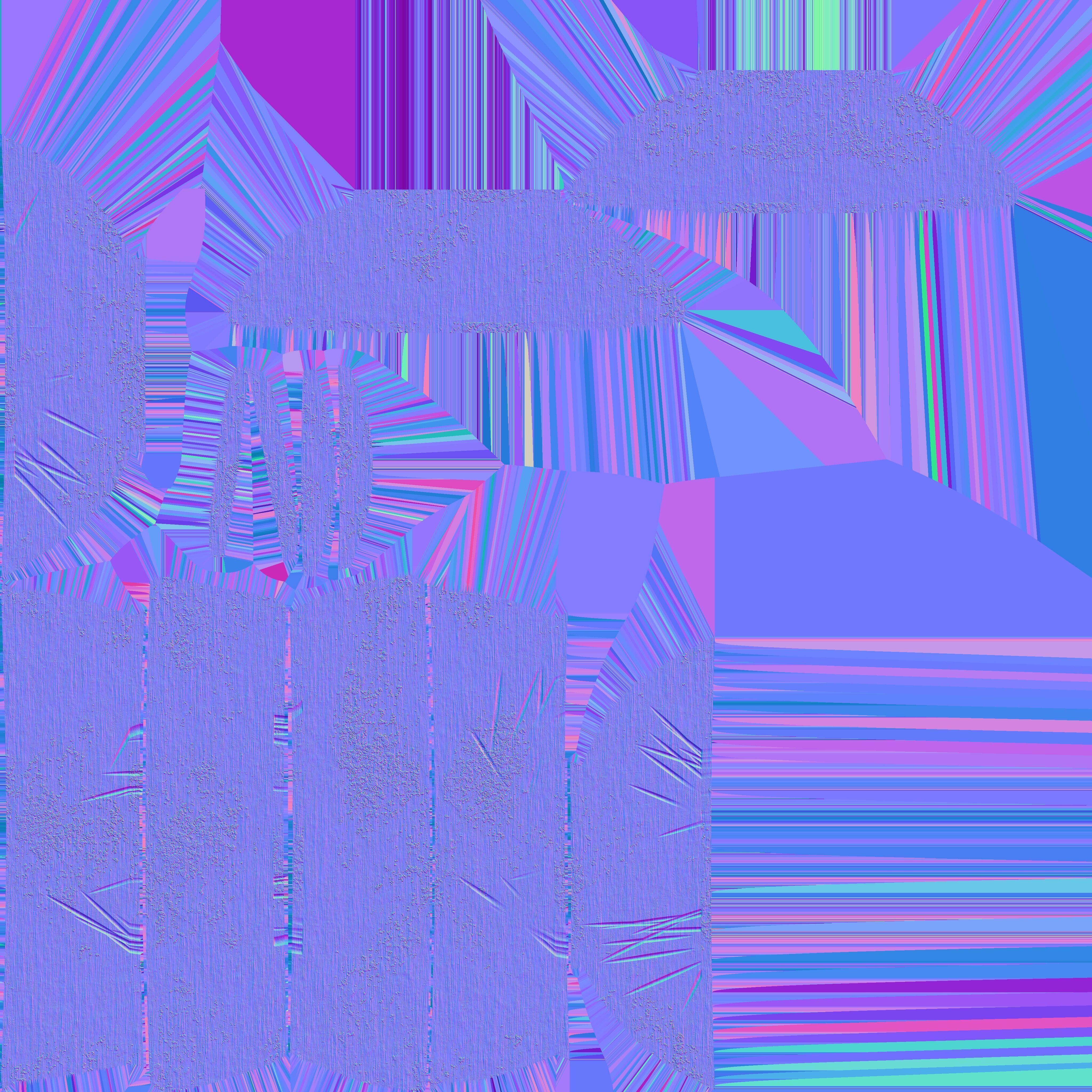 Viking Shield Low-poly 3D model_13