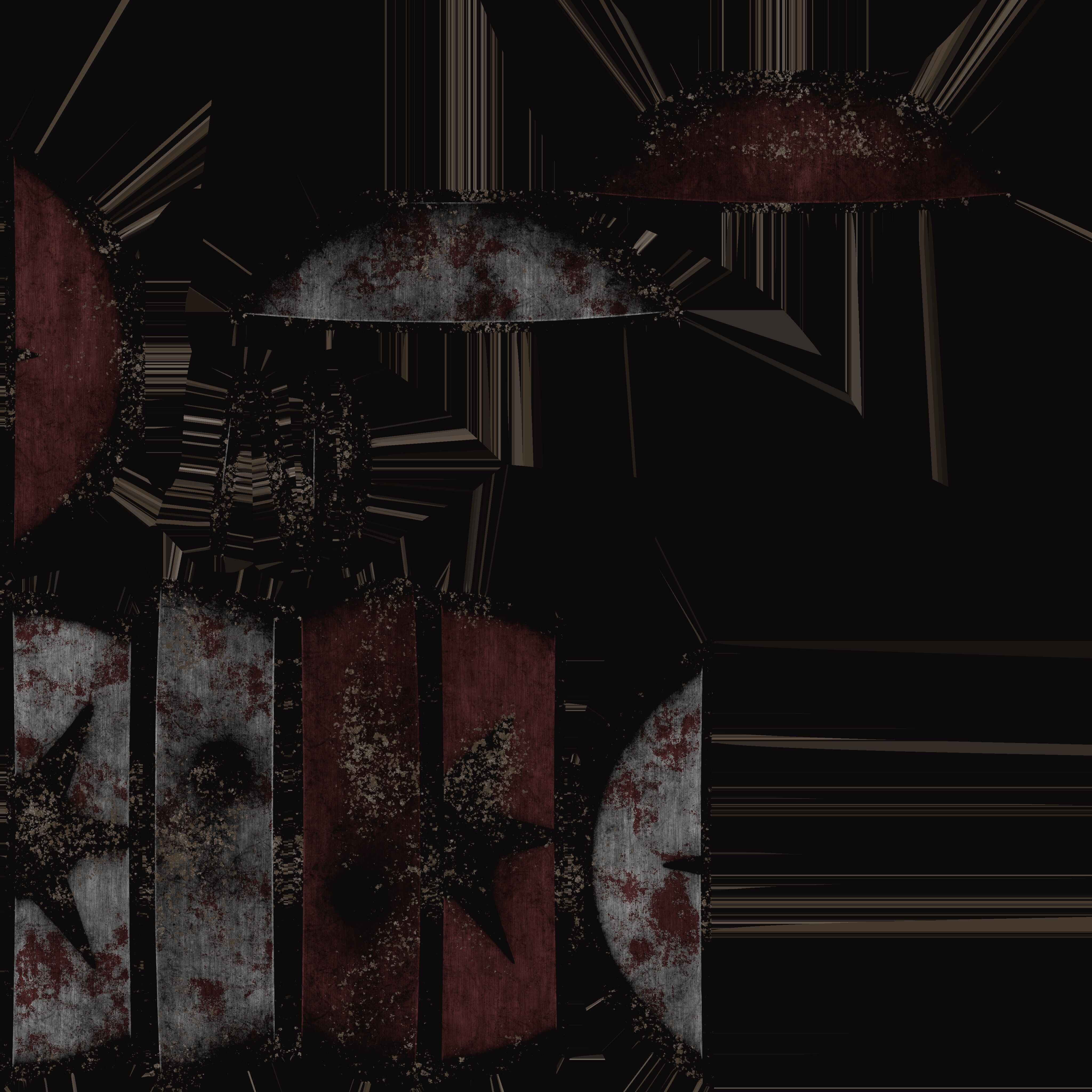 Viking Shield Low-poly 3D model_9