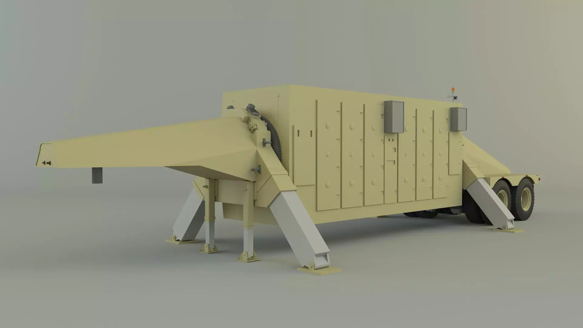 trailer an tpy 2 radar 3D model_0