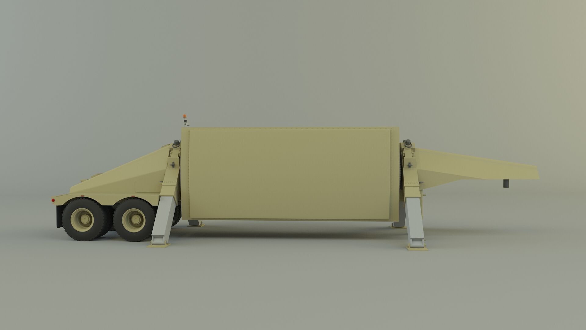 trailer an tpy 2 radar 3D model_5