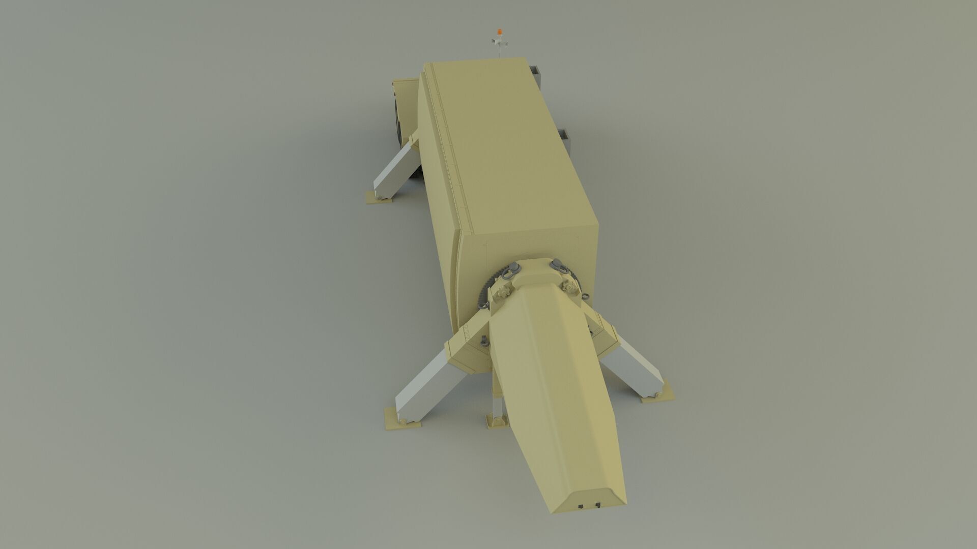 trailer an tpy 2 radar 3D model_14