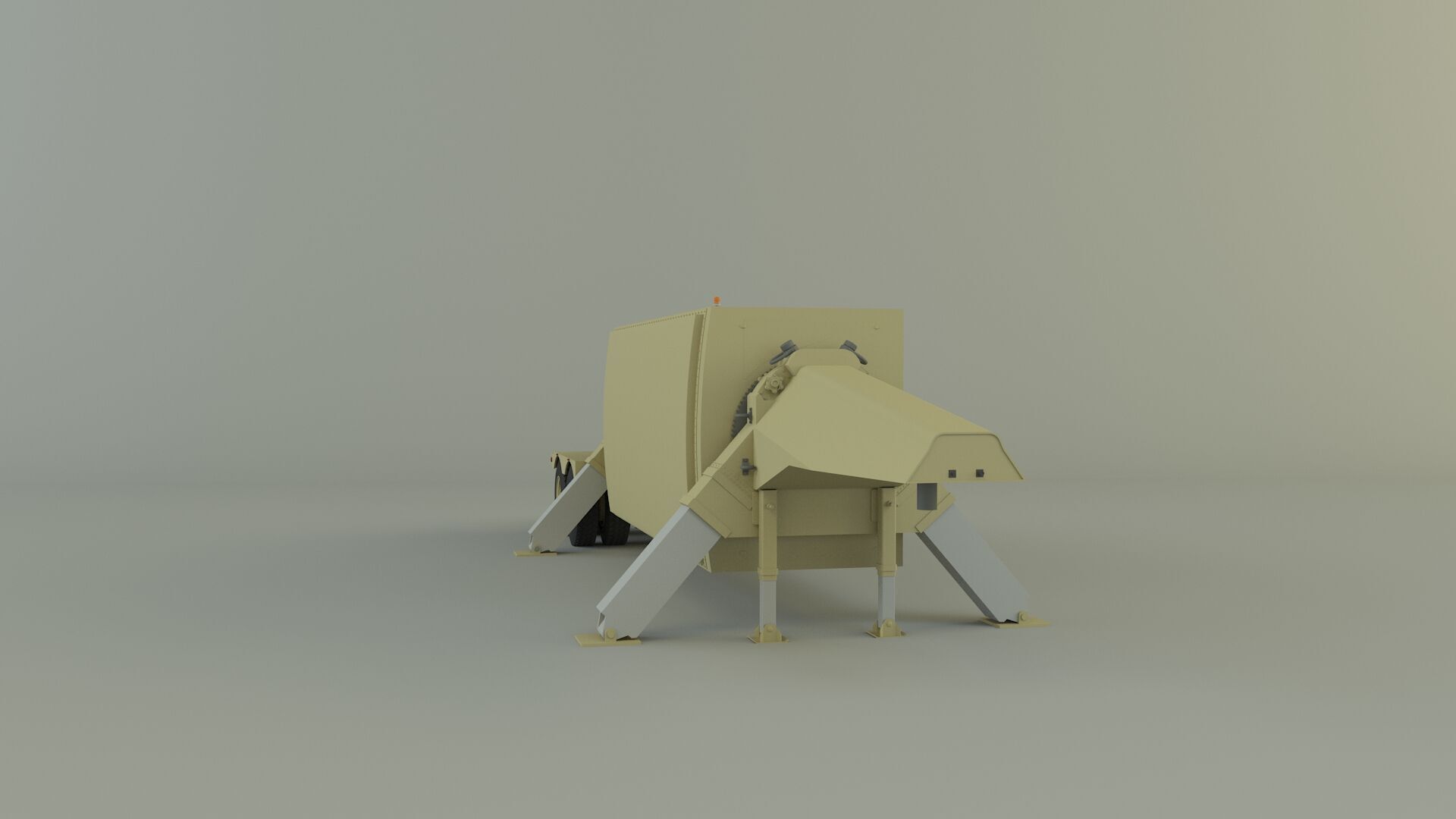 trailer an tpy 2 radar 3D model_7