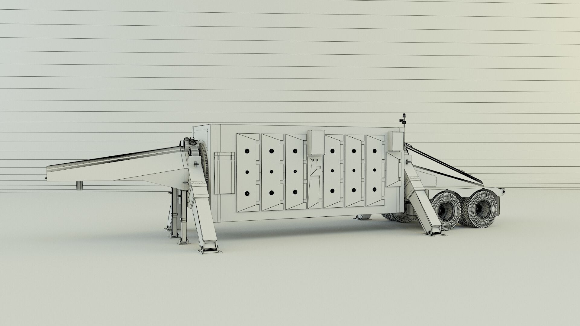 trailer an tpy 2 radar 3D model_18