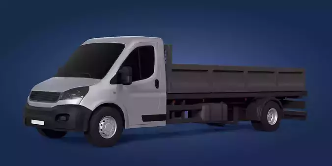 Generic Tipping - Dump - Construction Van - Truck 3D model