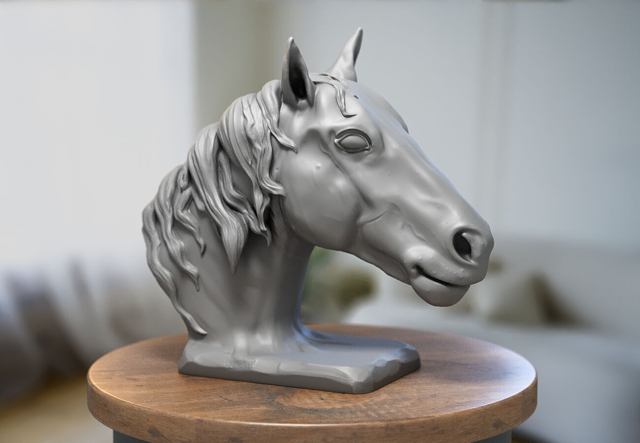 Horse Headphone Stand  Horse Headset Stand   3D print model_5
