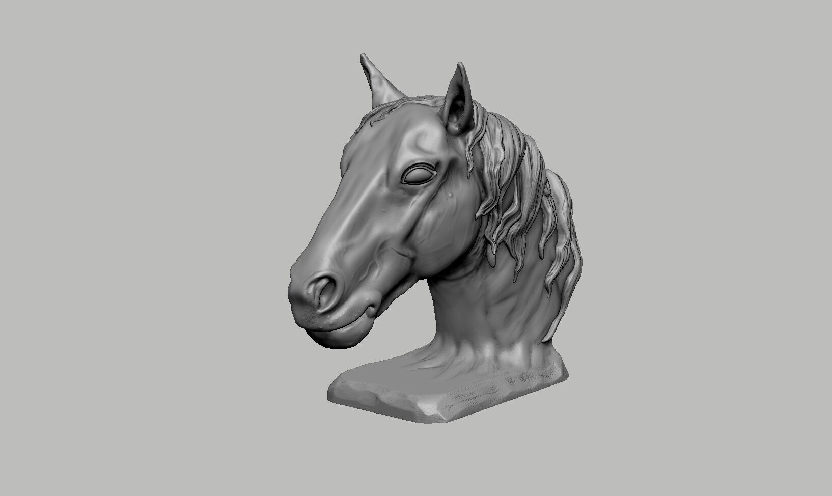 Horse Headphone Stand  Horse Headset Stand   3D print model_11