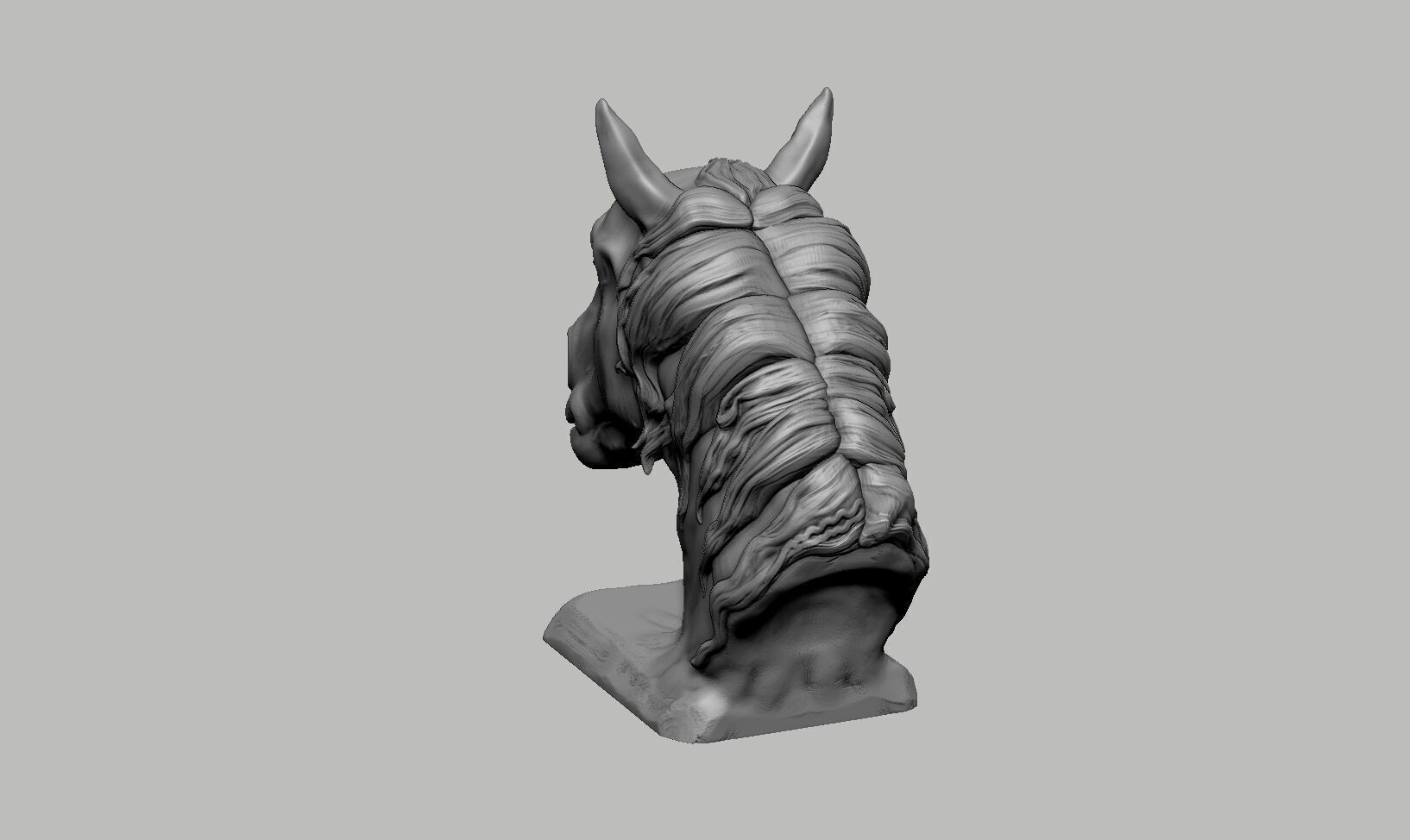 Horse Headphone Stand  Horse Headset Stand   3D print model_9