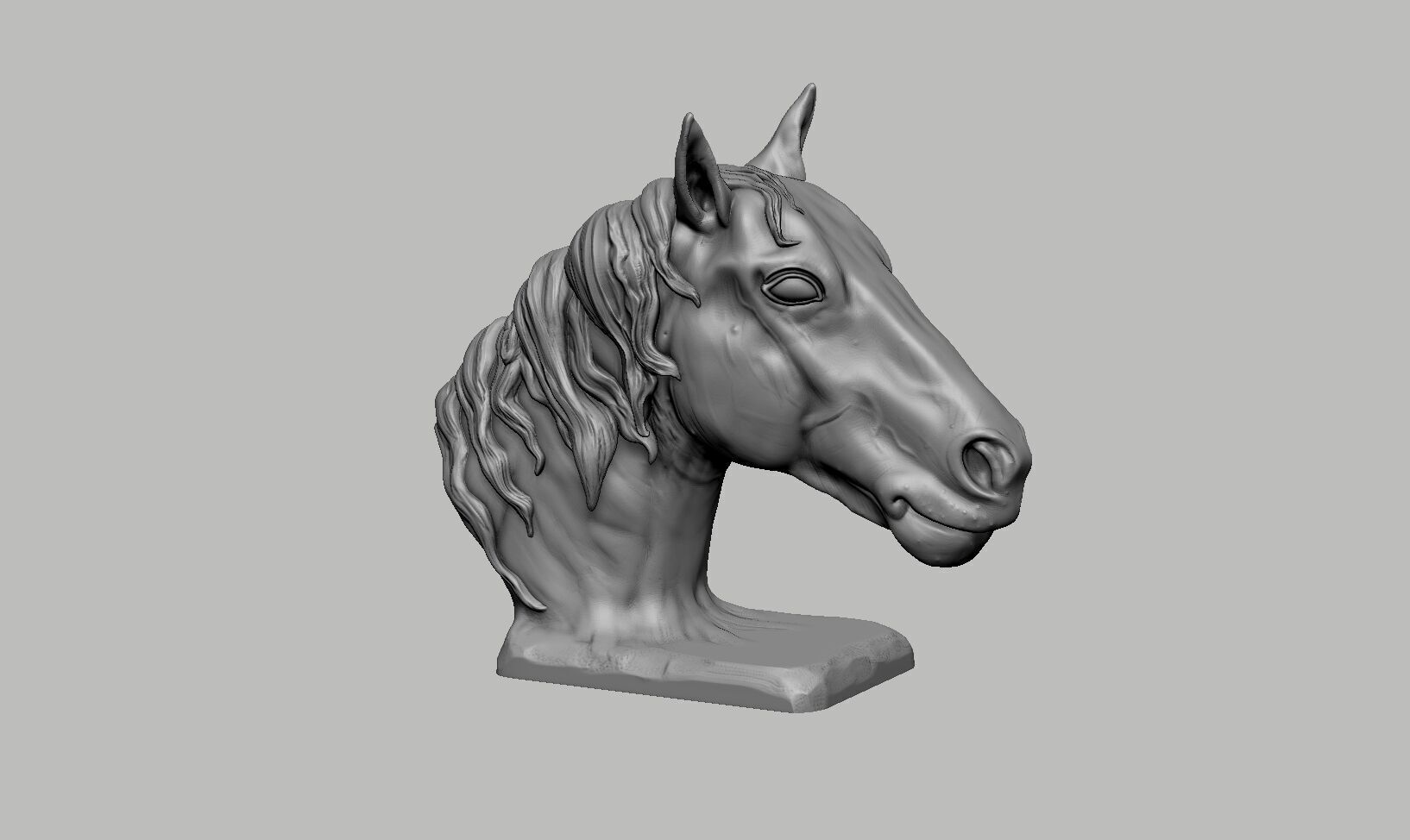 Horse Headphone Stand  Horse Headset Stand   3D print model_6