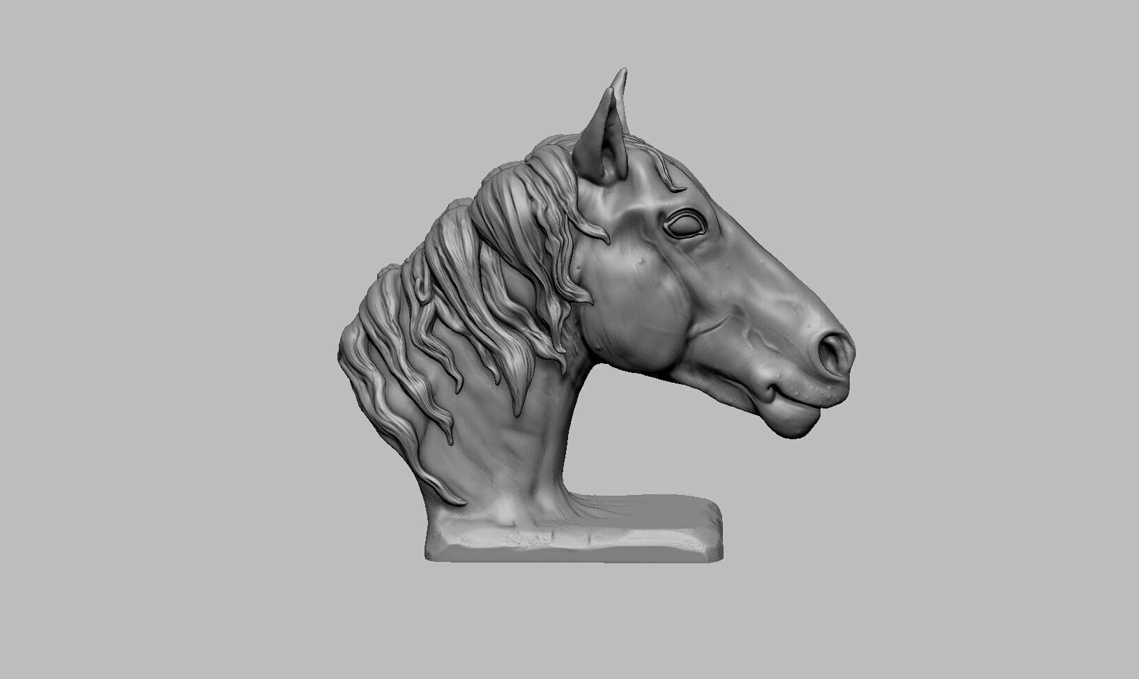 Horse Headphone Stand  Horse Headset Stand   3D print model_7