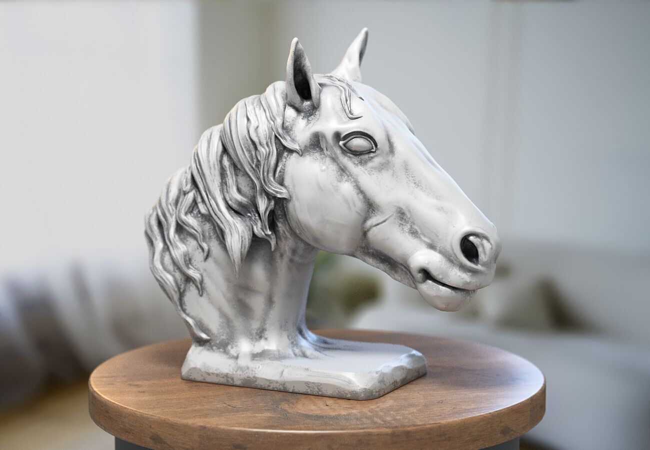 Horse Headphone Stand  Horse Headset Stand   3D print model_4