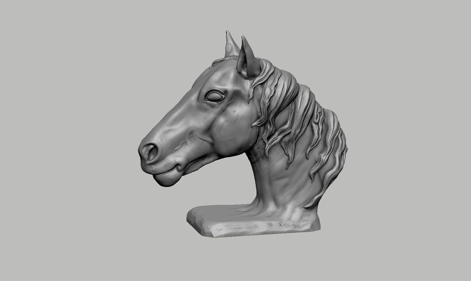 Horse Headphone Stand  Horse Headset Stand   3D print model_10