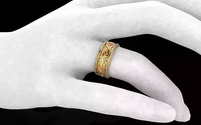 Wedding ring model 950