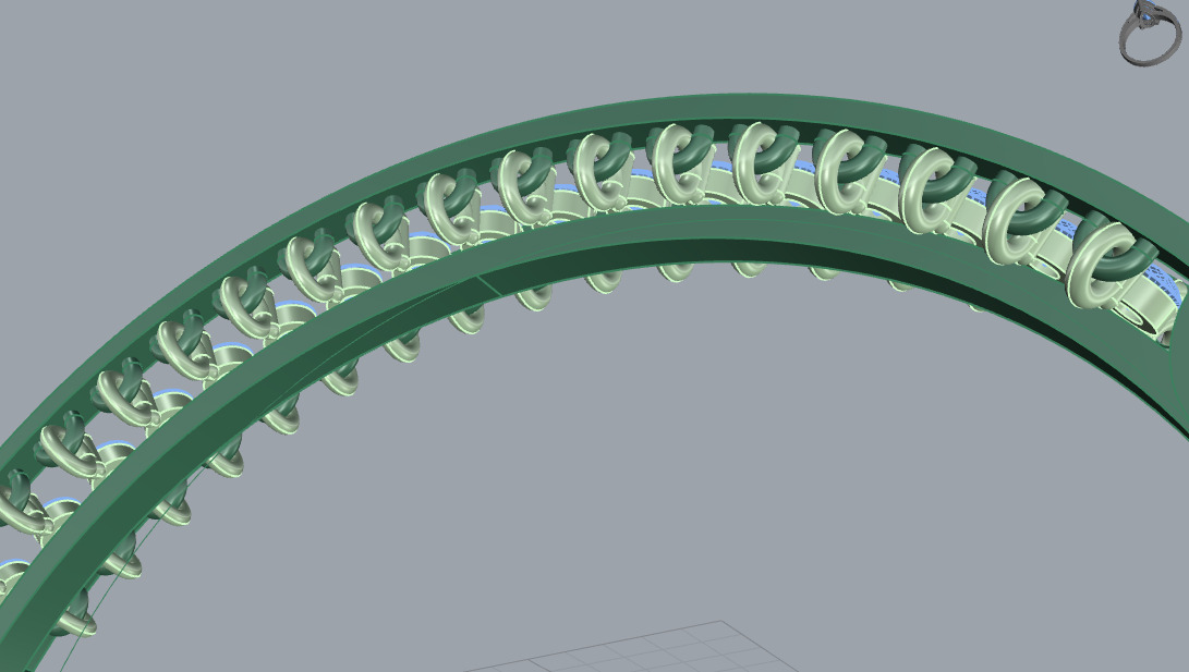 Bracelet Roberto Bravo - Salsa Collection 3D print model_7