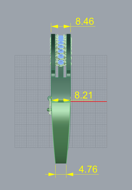 Bracelet Roberto Bravo - Salsa Collection 3D print model_3