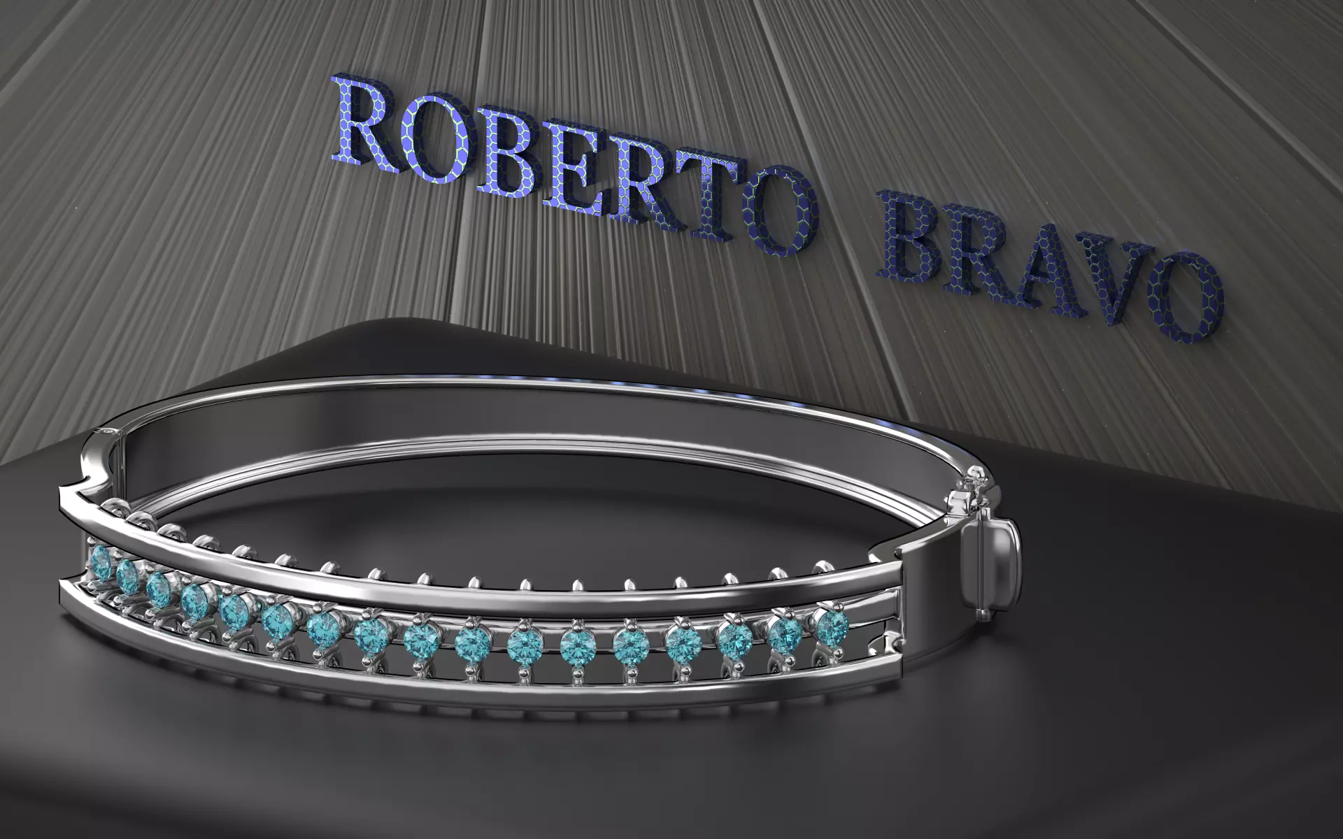 Bracelet Roberto Bravo - Salsa Collection 3D print model_0