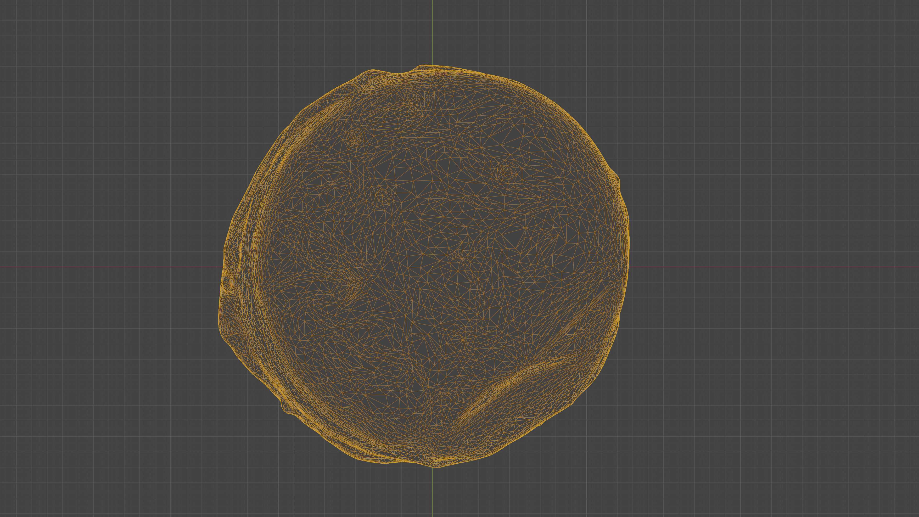 Scanned cheeseburger Low-poly 3D model_18