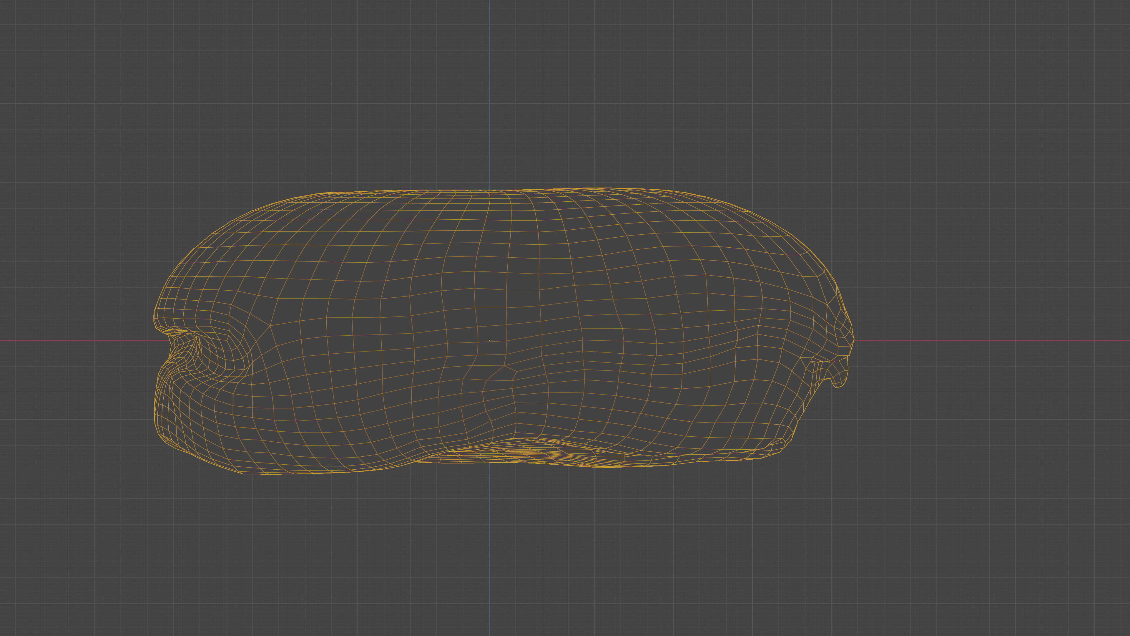 Scanned cheeseburger Low-poly 3D model_15