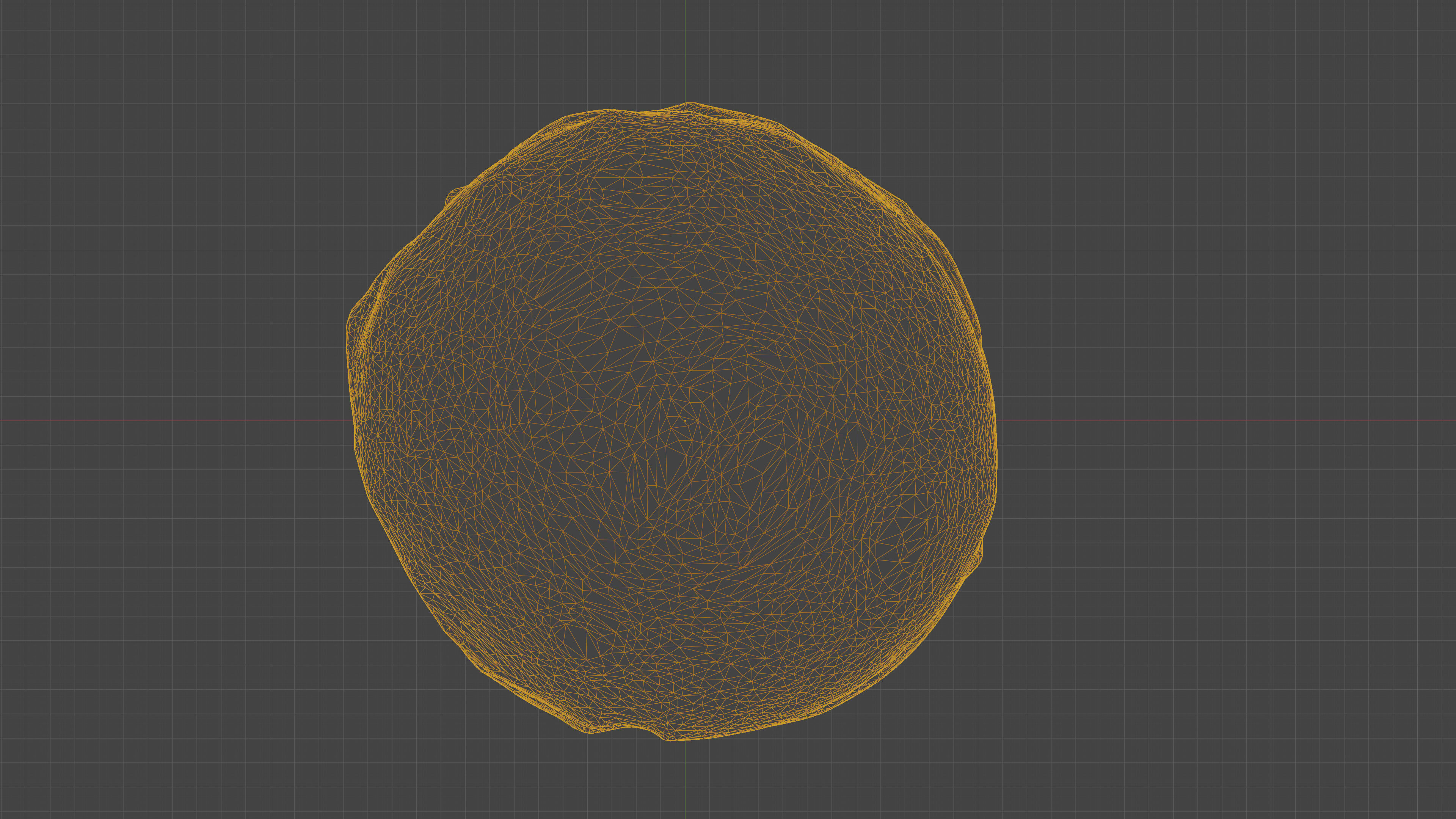 Scanned cheeseburger Low-poly 3D model_22