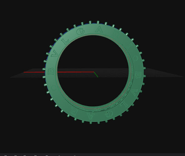 bvlgari ring 3D print model