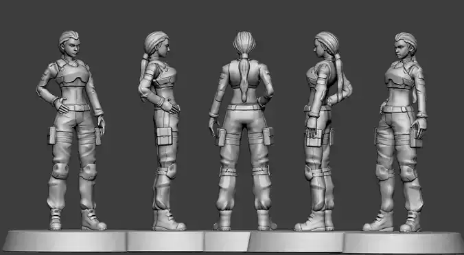 Board Game Models for 6mm and 28mm  for 3d Printing Volume 2  3D print model