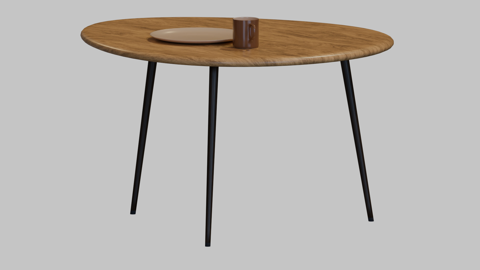 coffee table Free low-poly 3D model_3