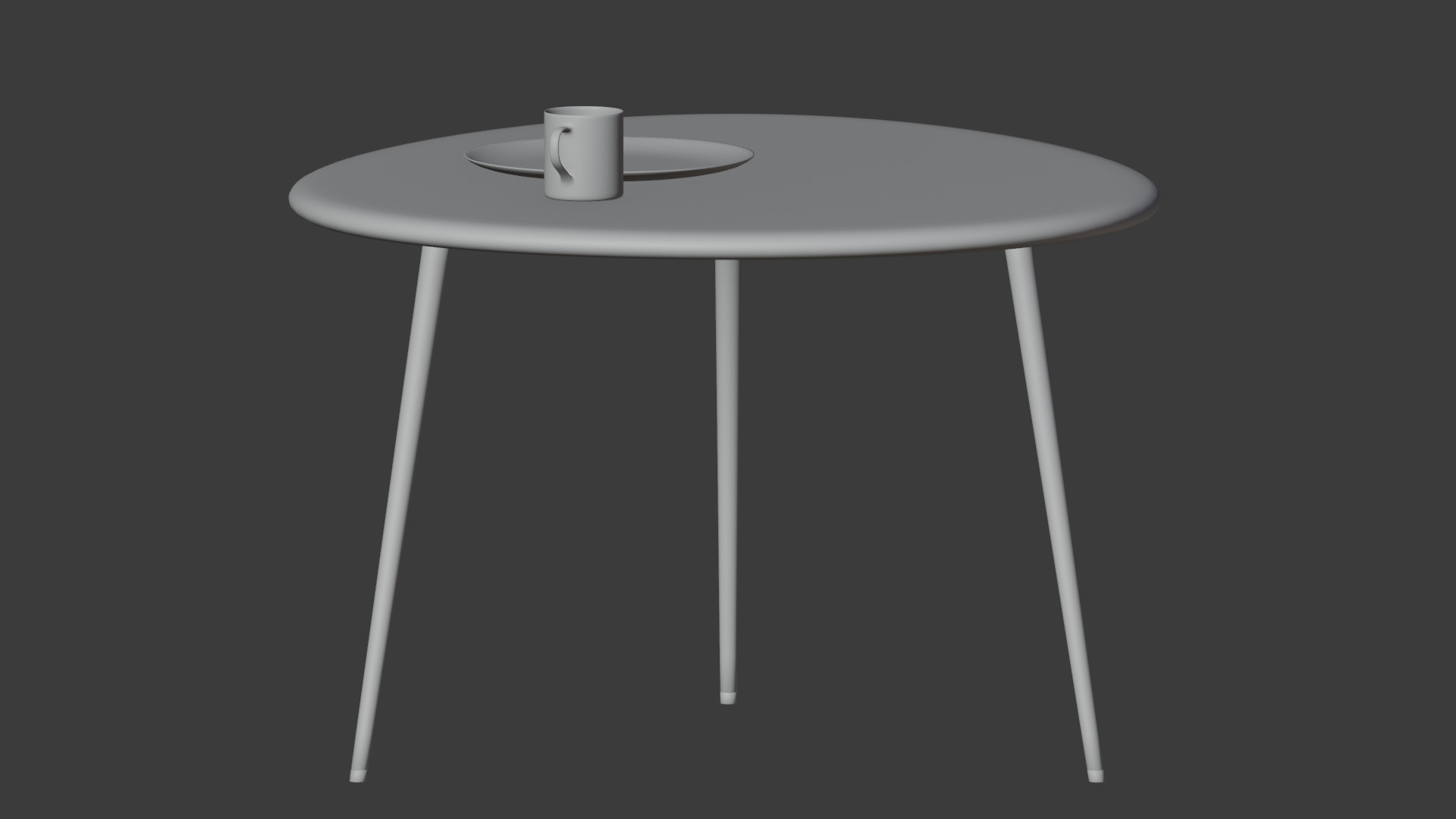 coffee table Free low-poly 3D model_23