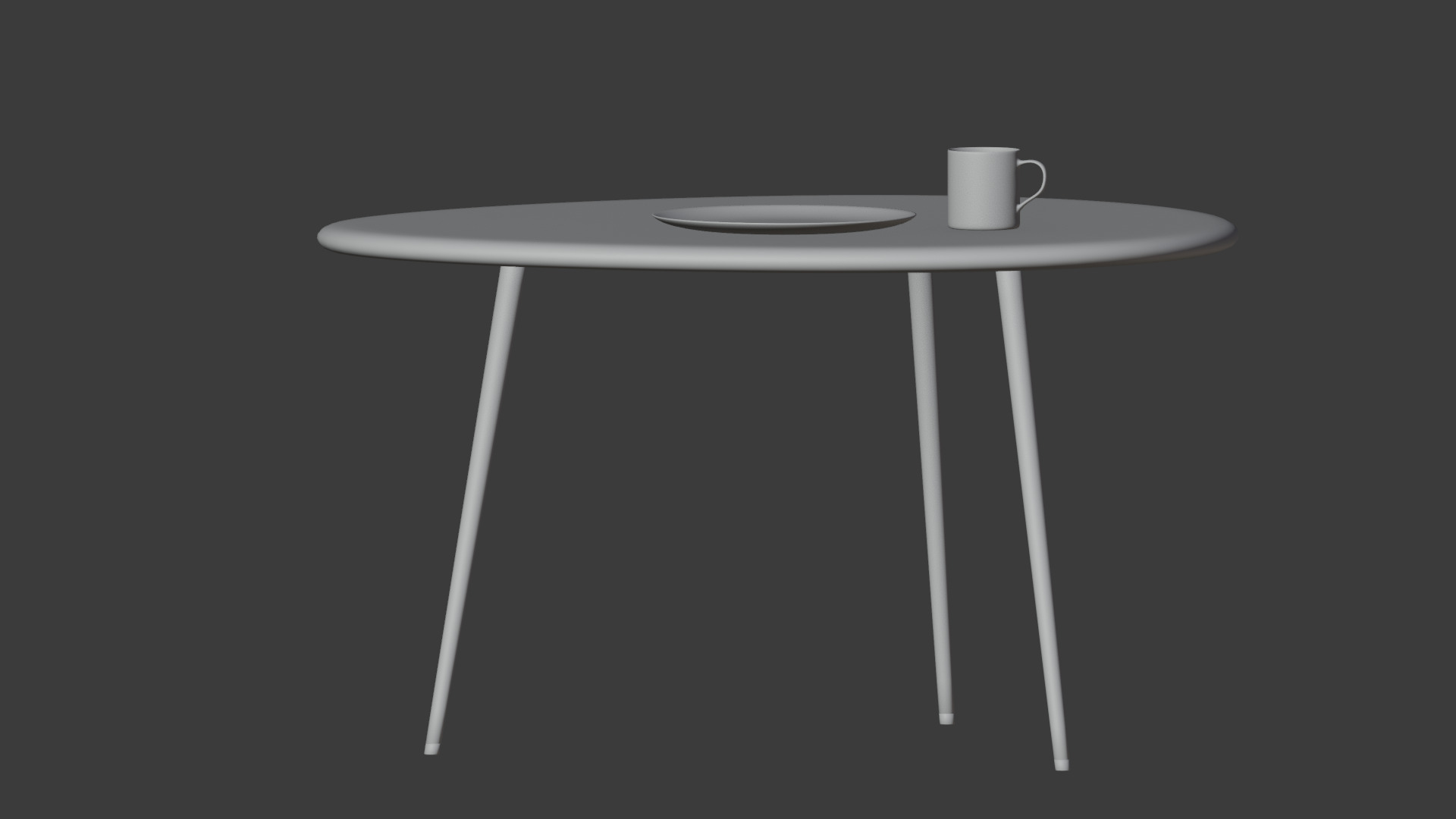 coffee table Free low-poly 3D model_20