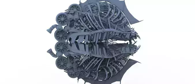 Ivy Tortoise Steampunk ship 10 