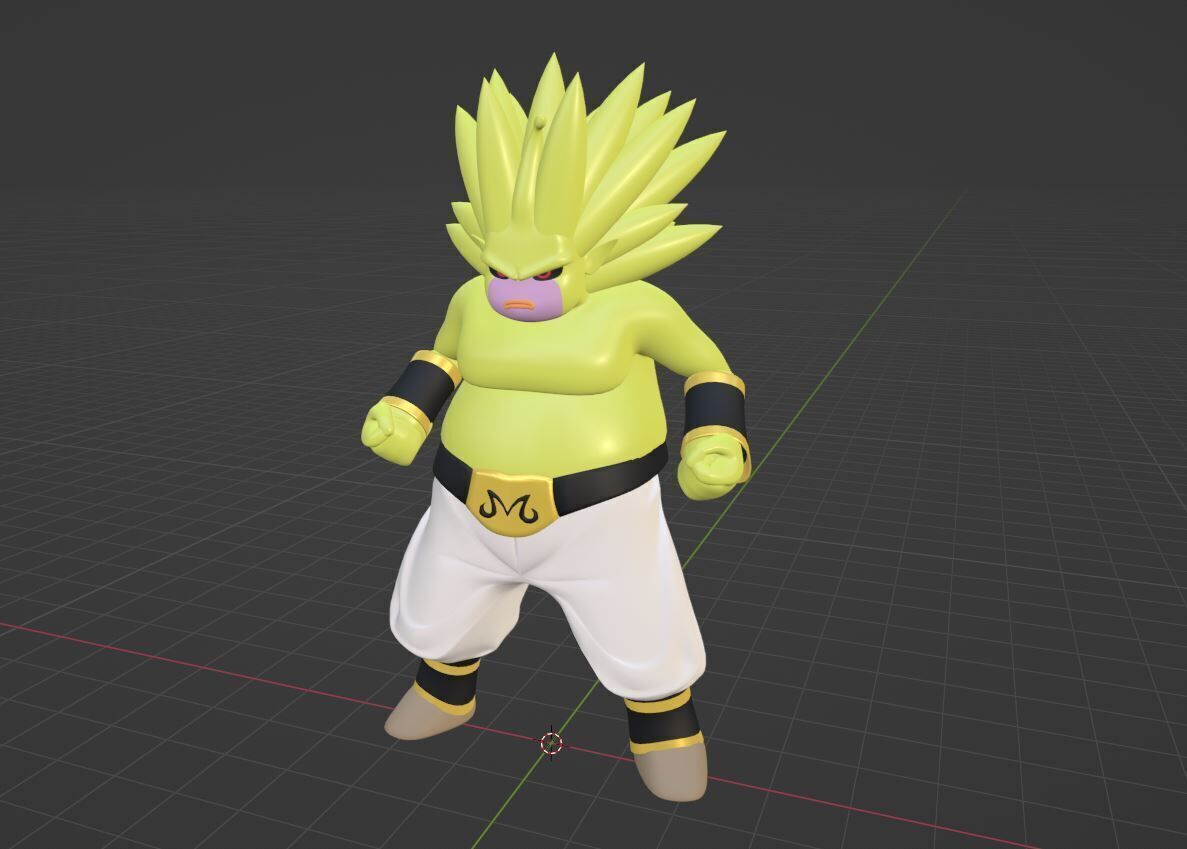 Super Majin Duu - Dragonball Daima 3D model_6