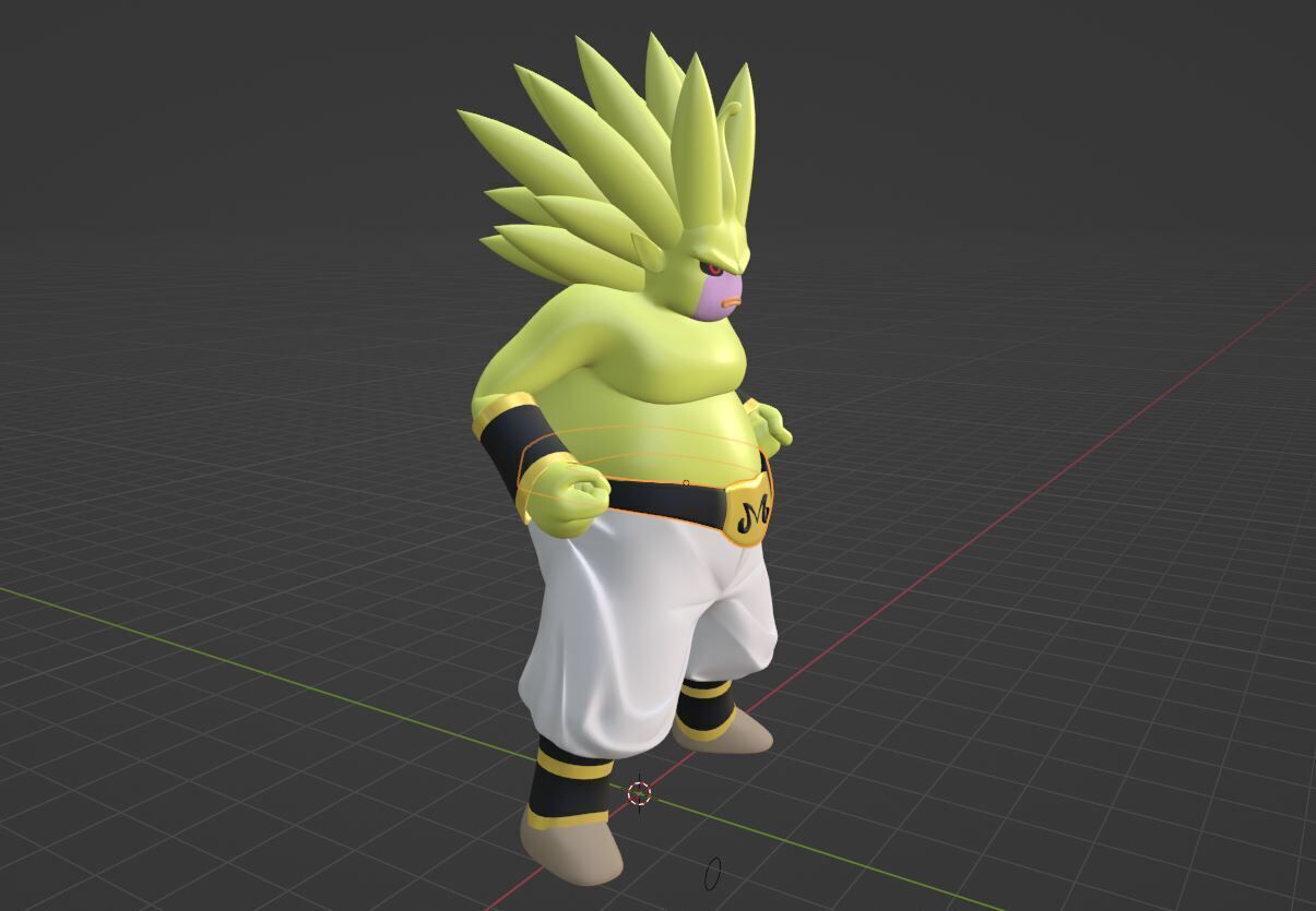 Super Majin Duu - Dragonball Daima 3D model_8