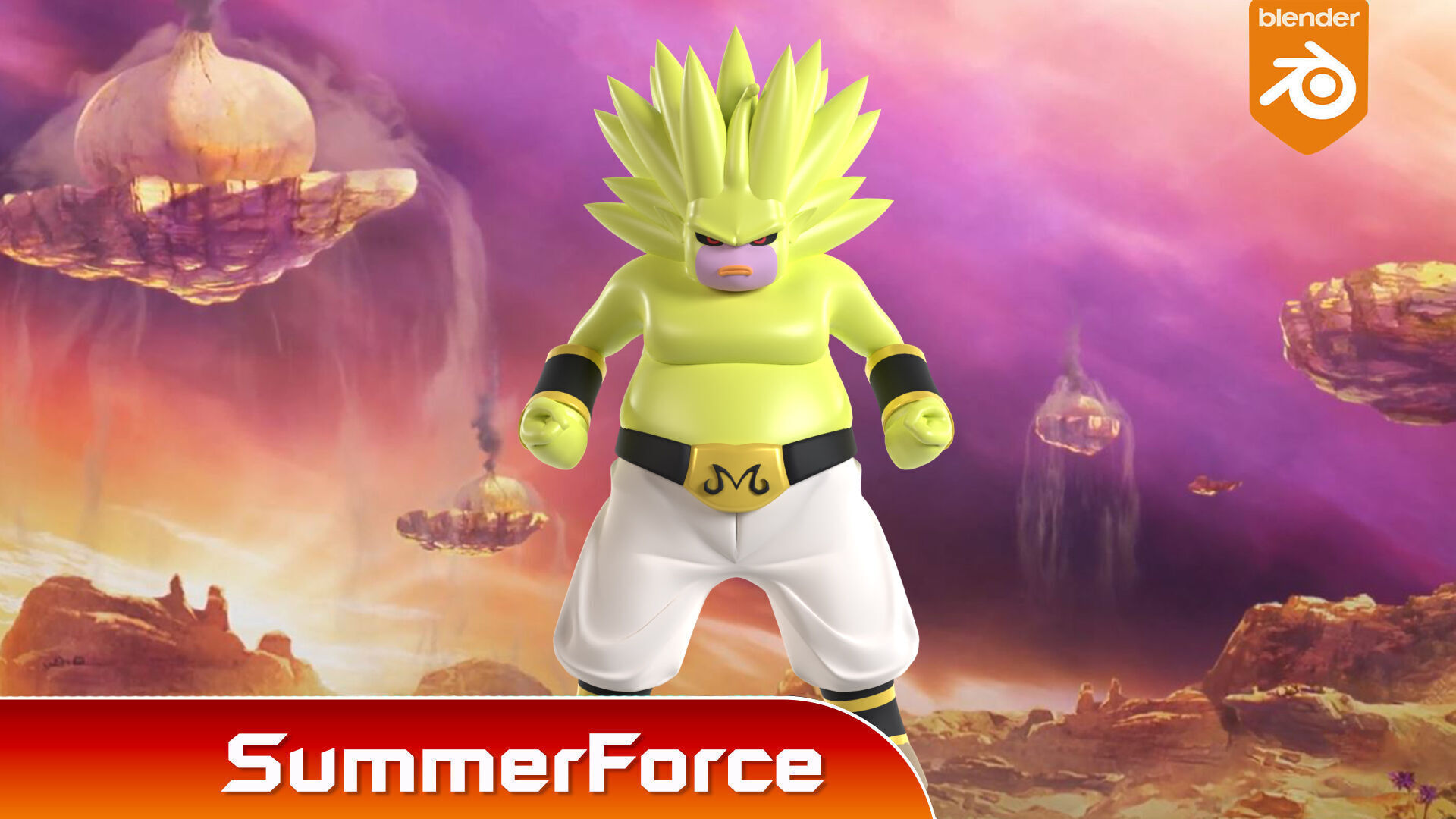 Super Majin Duu - Dragonball Daima 3D model_2