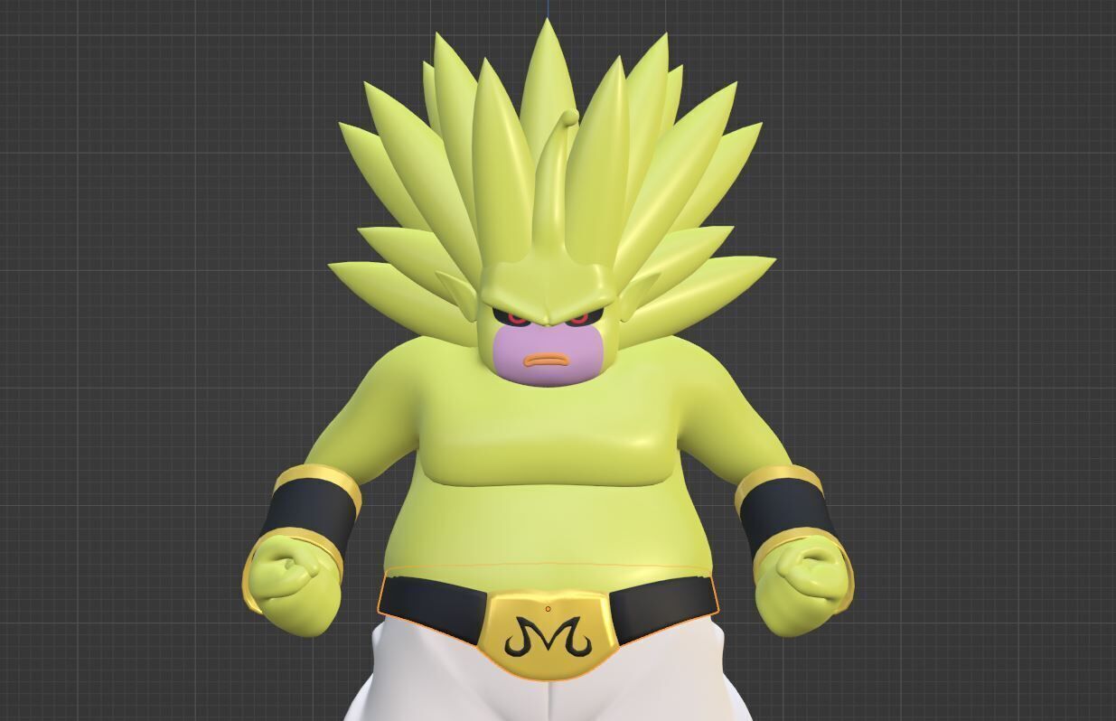 Super Majin Duu - Dragonball Daima 3D model_9