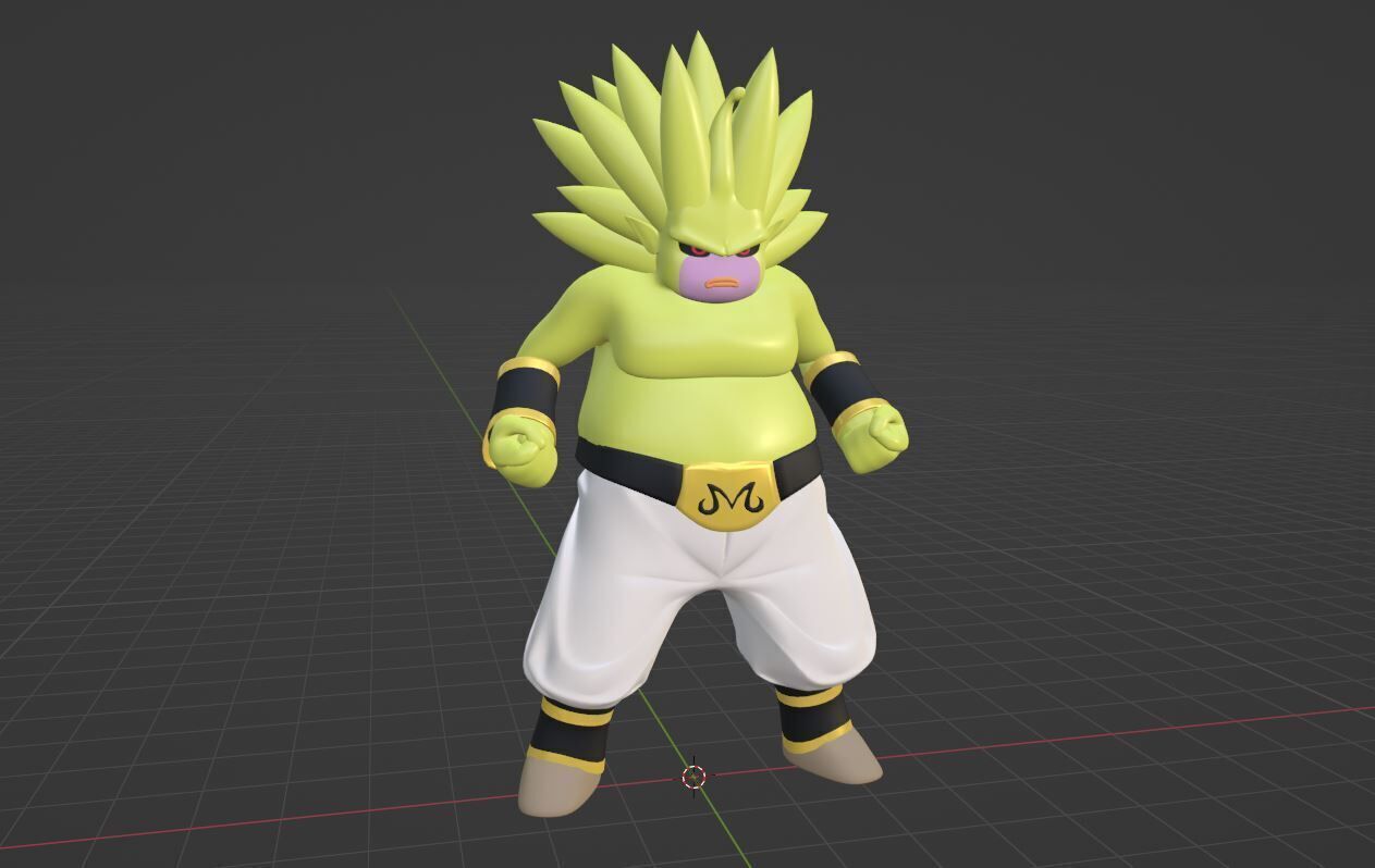 Super Majin Duu - Dragonball Daima 3D model_5